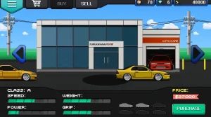 Pixel Car racer MOD APK (Dinheiro infinito) Download 2025 3